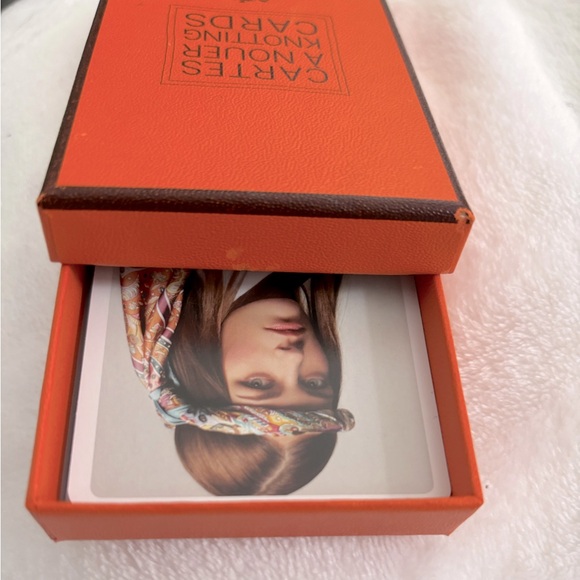 HERMES Limited Edition Knotting Cards, HERMES box, Authenticity Card - Picture 5 of 5